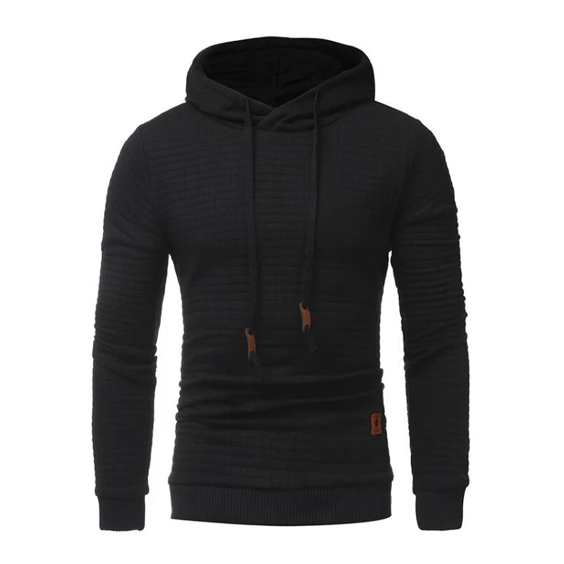 Hoodies Men 2021 Long Sleeve Casual Pullover Hooded Sweatshirt Mens White Hoodie Tracksuit Sweat Coat Sportswear Plus Size S-3XL
