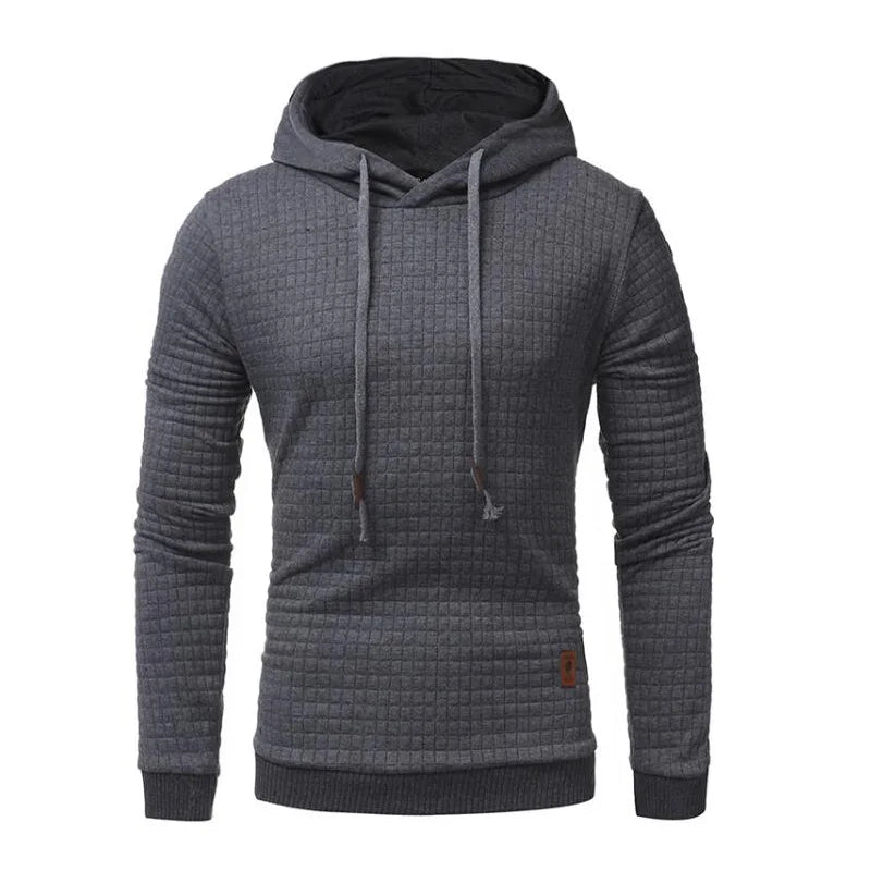 Hoodies Men 2021 Long Sleeve Casual Pullover Hooded Sweatshirt Mens White Hoodie Tracksuit Sweat Coat Sportswear Plus Size S-3XL