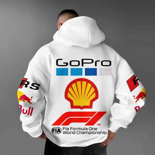 Hoodie New Spring and Autumn Men's Sweater Outdoor Sports Style Racing F1 Cycling Suit Fashion Gifts Men's Hoodie Comfortable