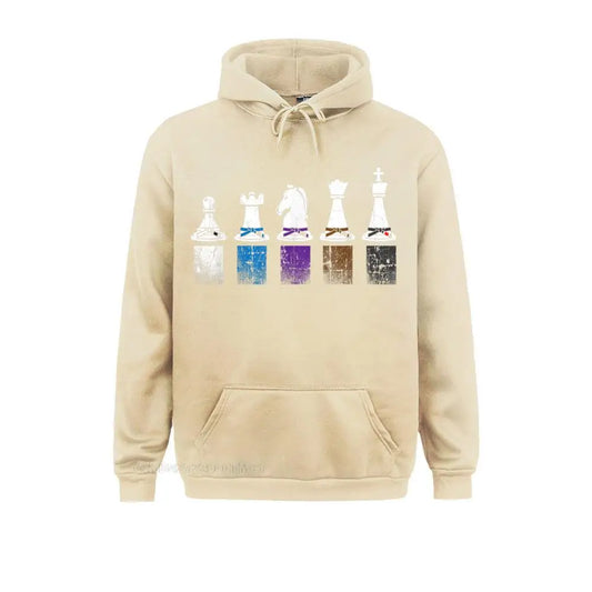 Hoodies Jiu Jitsu Belt Rank Chess Vintage BJJ Oversized Hoodie Summer Long Sleeve  Men Sweatshirts Cool Sportswears 2021 Newest