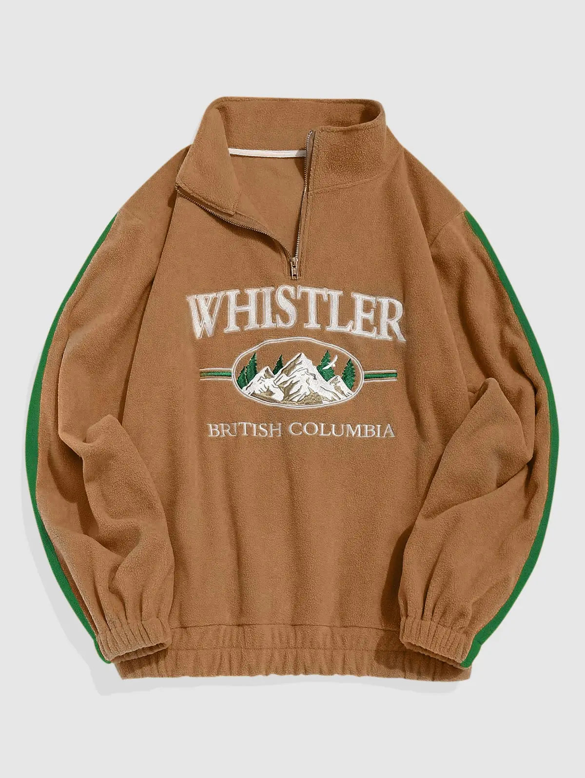 Hoodie For Men Fall Winter Fleece Vintage Streetwear Warm Sweats Sweatshirts Letter Embroidery Turtleneck Hoodies Pullover