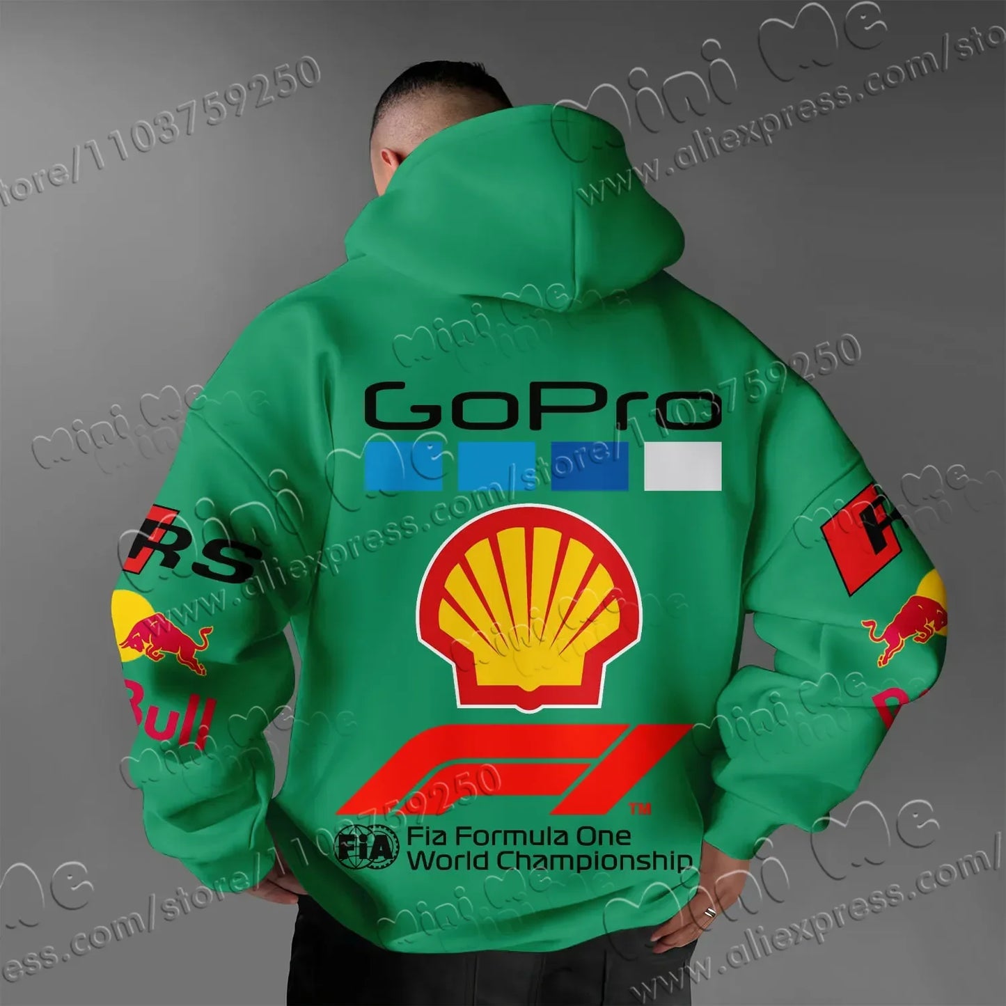 Hoodie New Spring and Autumn Men's Sweater Outdoor Sports Style Racing F1 Cycling Suit Fashion Gifts Men's Hoodie Comfortable