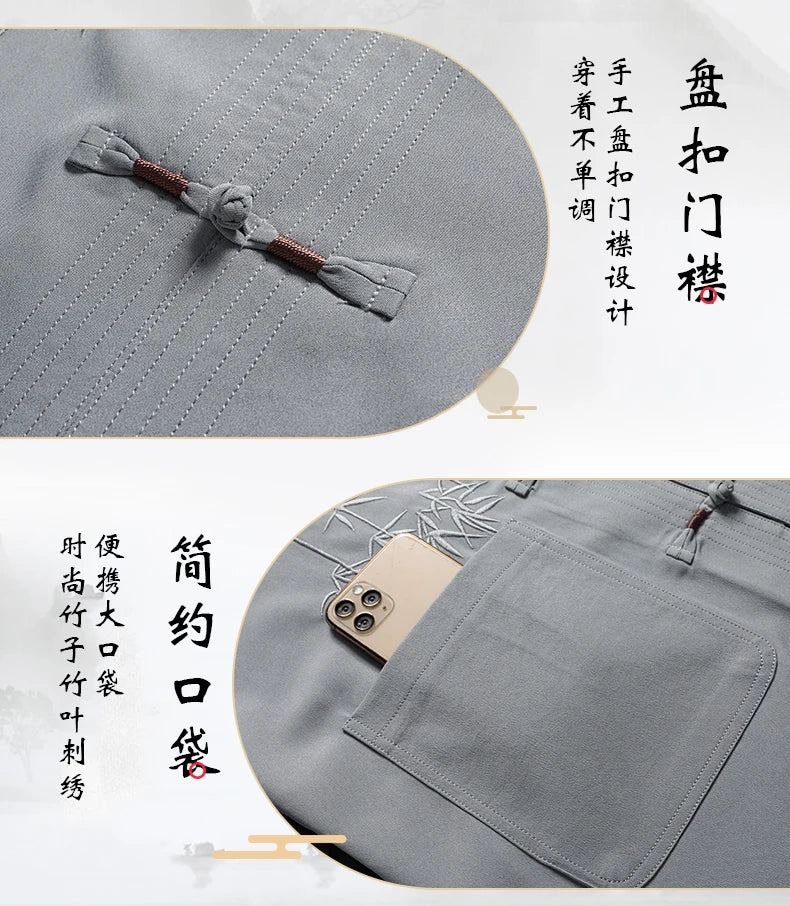Men's sets (Shirt + trousers) 2025 summer new style men fashion shirt short sleeve shirt High quality shirts male Two Piece