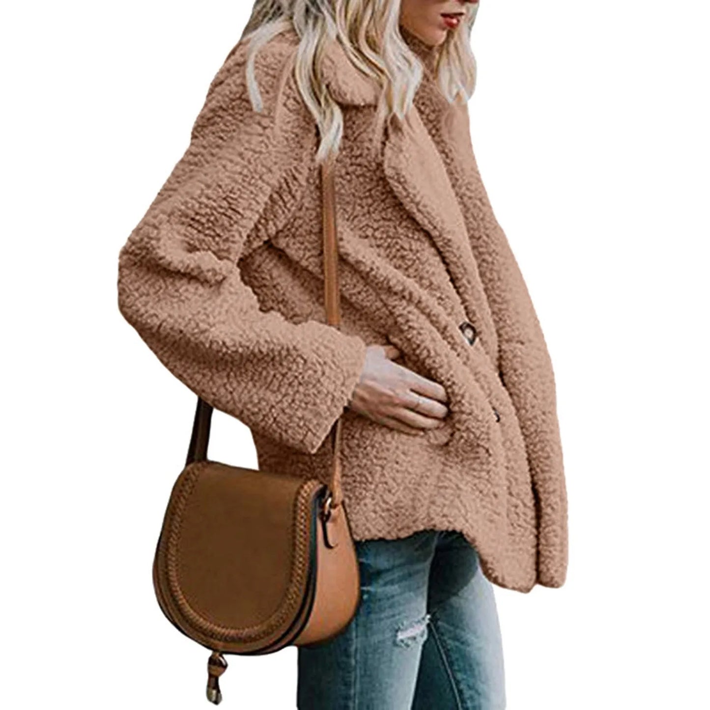 Women'S Casual Jacket Winter Warm Outwear Ladies Coat Overcoat Outercoat Abrigos Mujer Invierno Chamarras Para Mujer пальто 2024