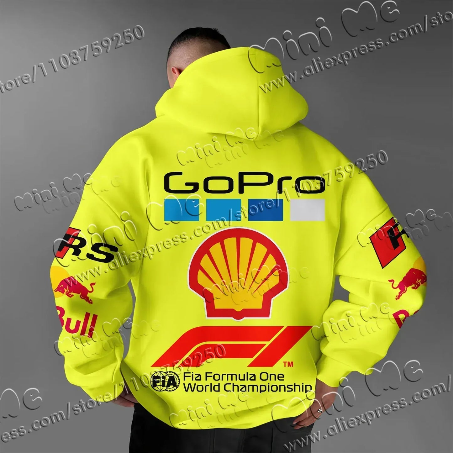 Hoodie New Spring and Autumn Men's Sweater Outdoor Sports Style Racing F1 Cycling Suit Fashion Gifts Men's Hoodie Comfortable